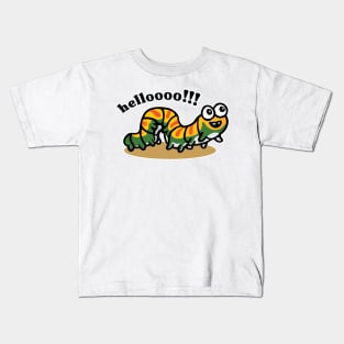 Cute Caterpillar Kids T-Shirt